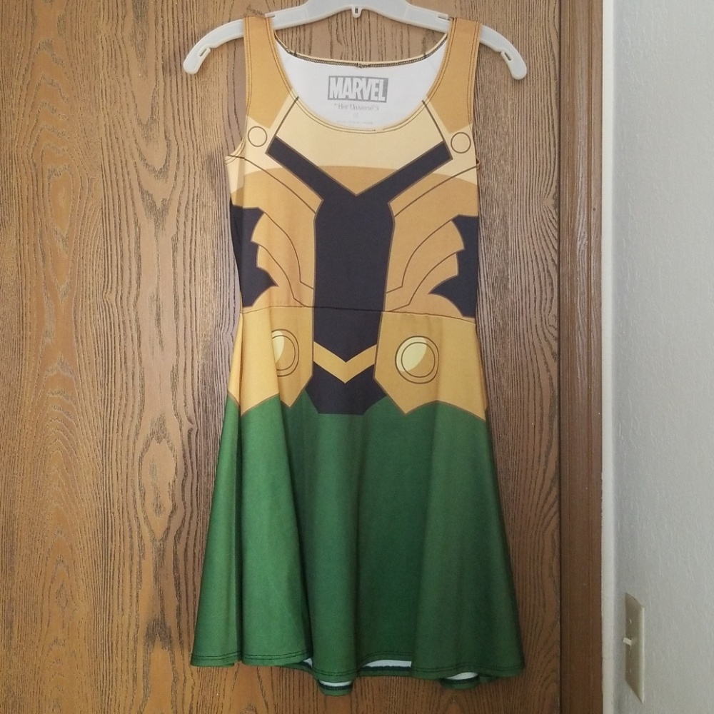 Her Universe Loki cosplay dress